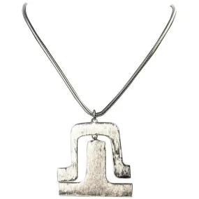Pierre Cardin Silver Metal Necklace