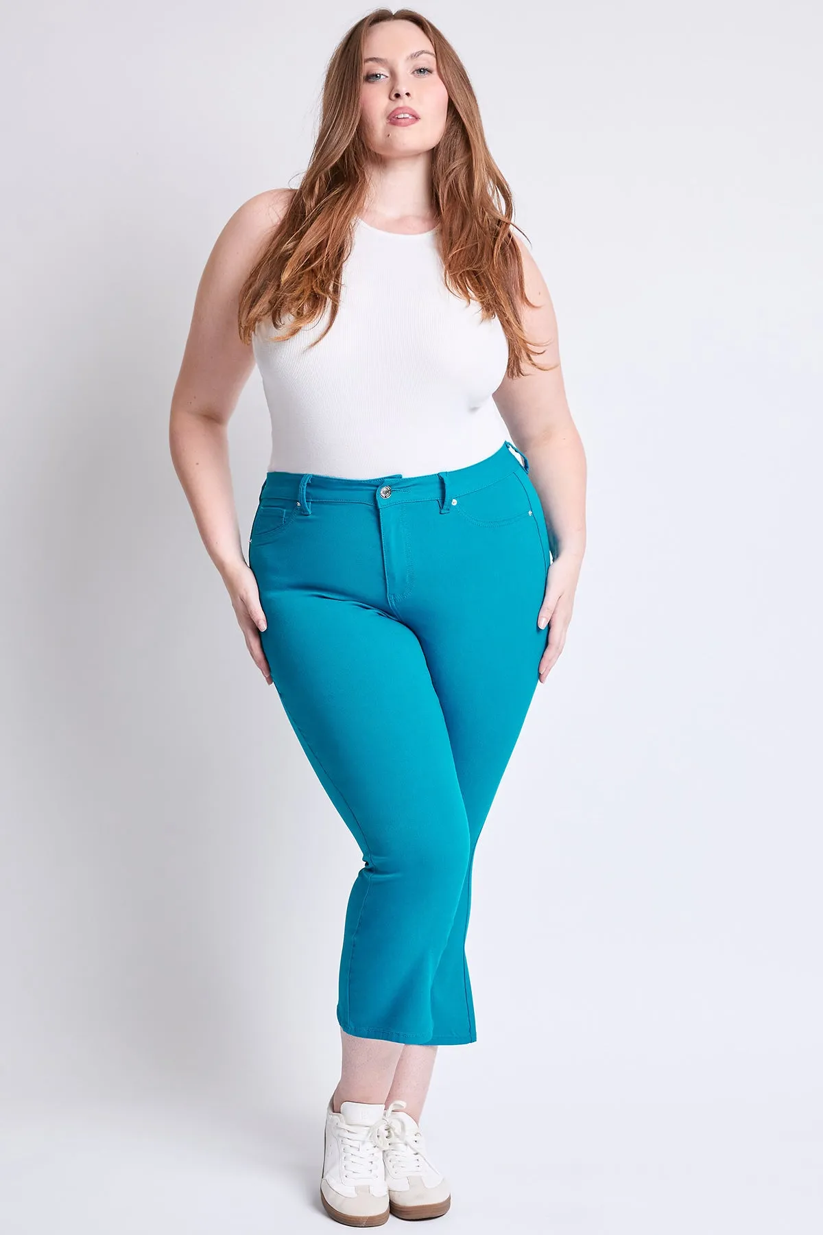 Plus Hyperstretch Cropped Kick Flare Pants - Pre-Order, Pack of 6 (SHIP 11/08/24)