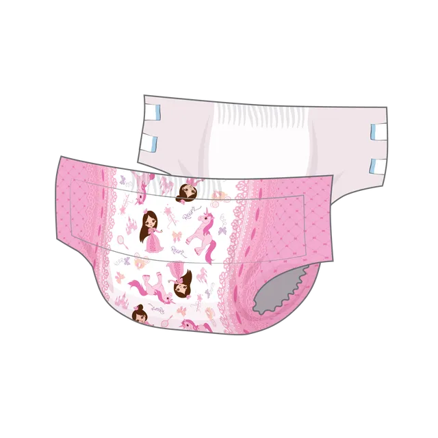 Rearz Princess Pink Overnight Adult Diapers