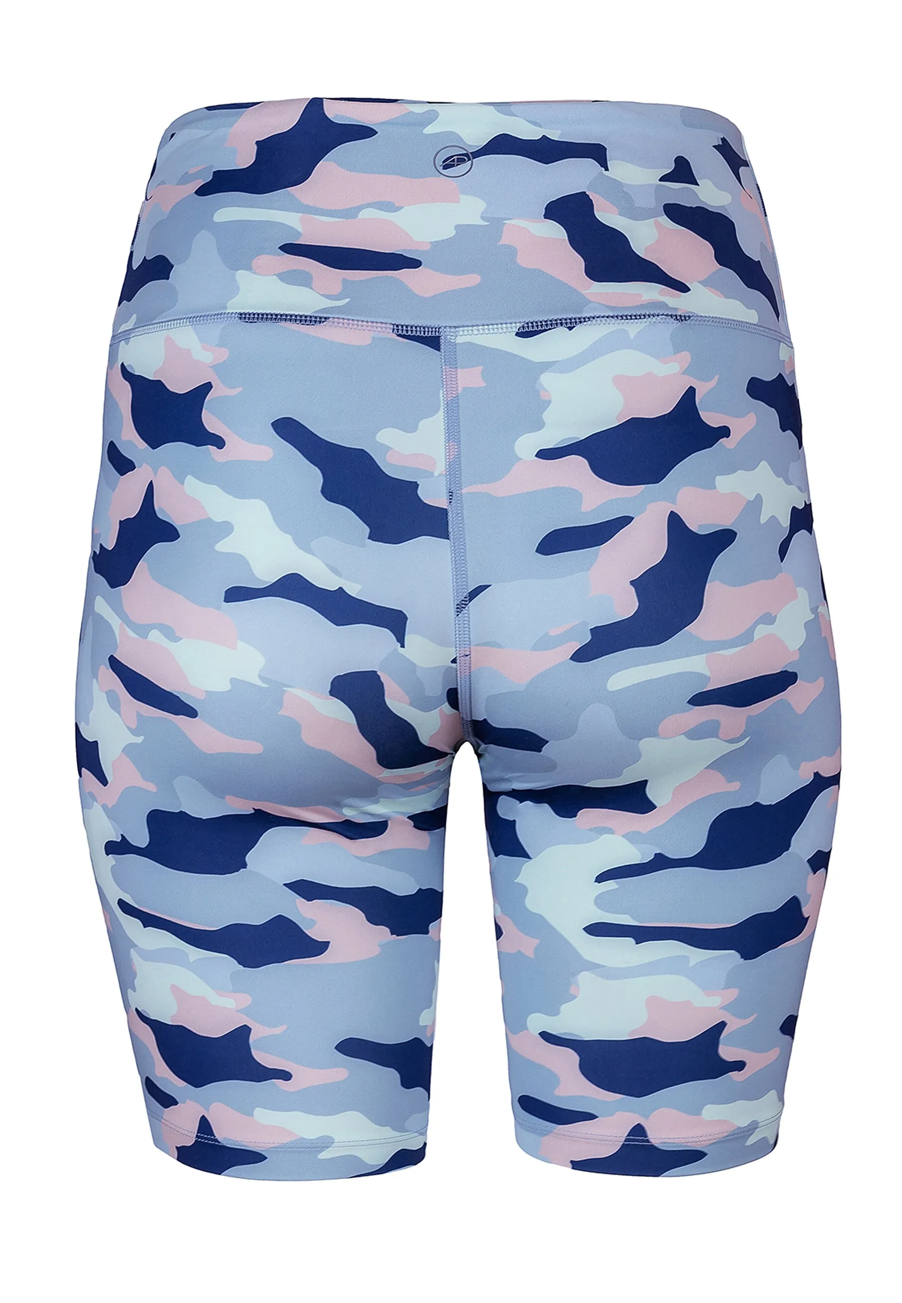 Star Bike Shorts mit hohem Bund - Camo