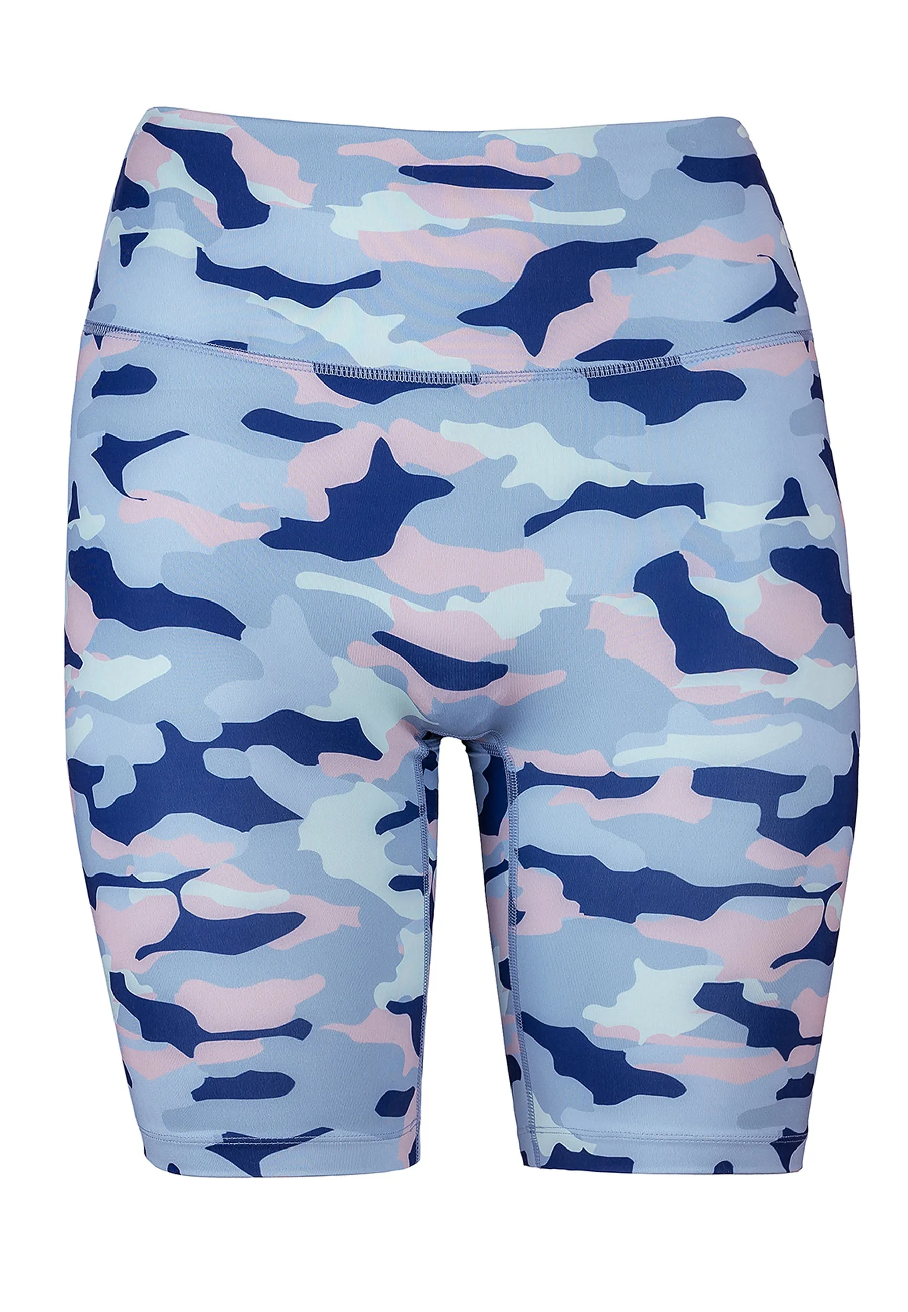 Star Bike Shorts mit hohem Bund - Camo