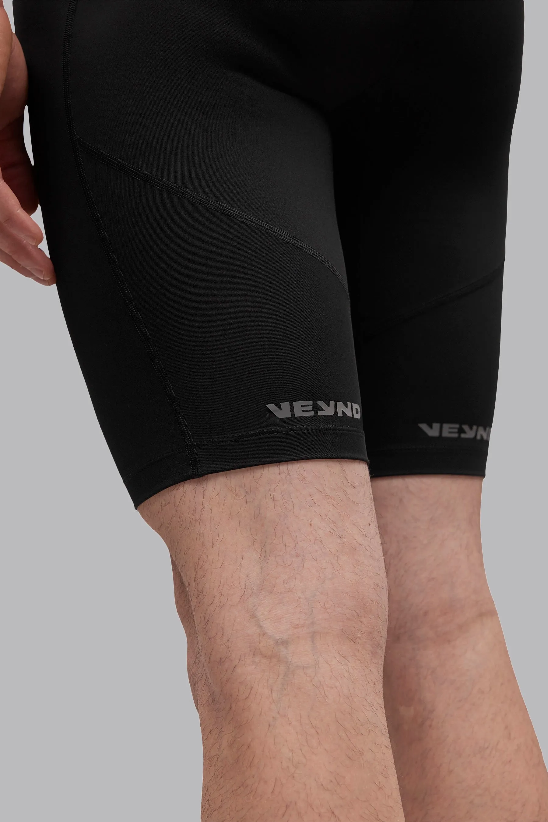 V_SCULPT® 9" HALF TIGHTS - Black